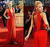 Photos of Blake Lively in Red Versace Gown at 2009 Emmy Awards