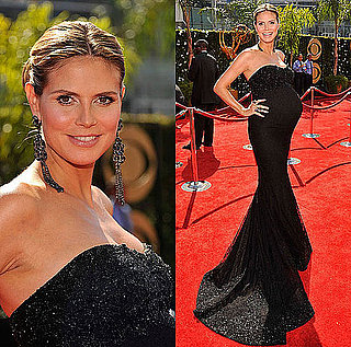 Photo of Heidi Klum on the Emmy Awards Red Carpet