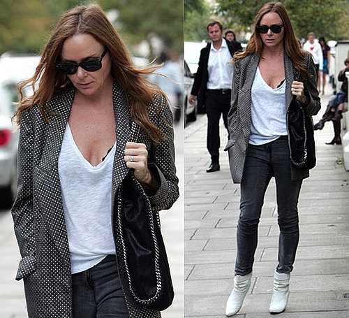 Photo of Stella McCartney in Polka-Dot Blazer in London