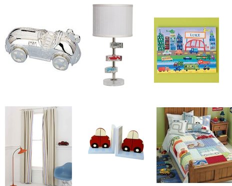 Decorating a Nursery With Cars