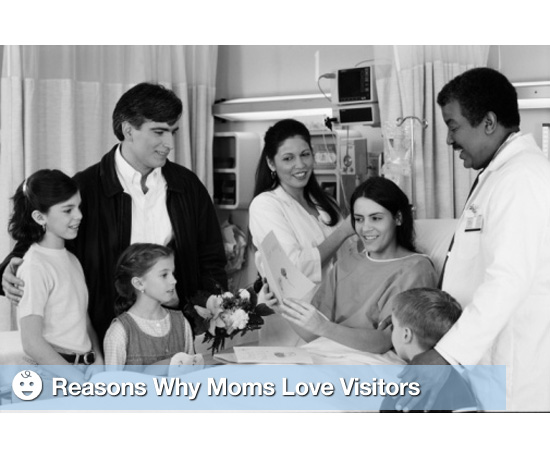 Why New Moms May Want Visitors in the Hospital Why New Moms May Want Visitors in the Hospital