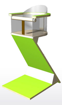 Super Modern High Chair