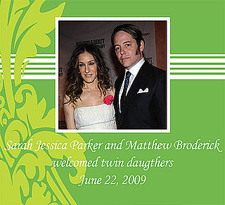 Sarah Jessica Parker Welcomes Twins