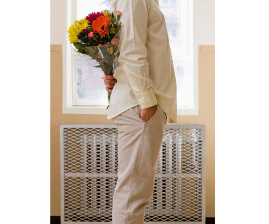 A bunch of flowers . . . 