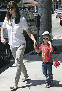 Violet Affleck and Jennifer Garner Wearing Sunglasses