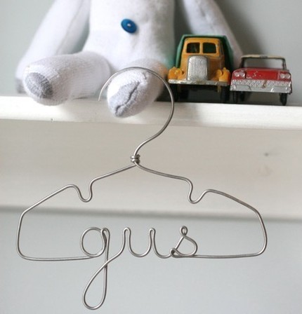 Personalized Wire Hanger Personalized Wire Hanger