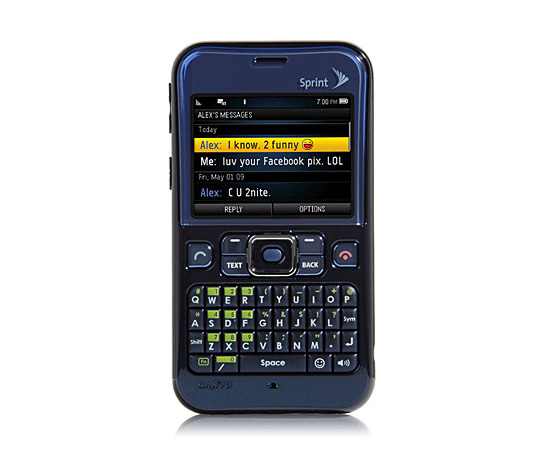 Sanyo's SCP-2700 on Sprint