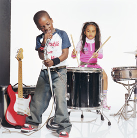 Eighties Rock and Roll Tees for Kids