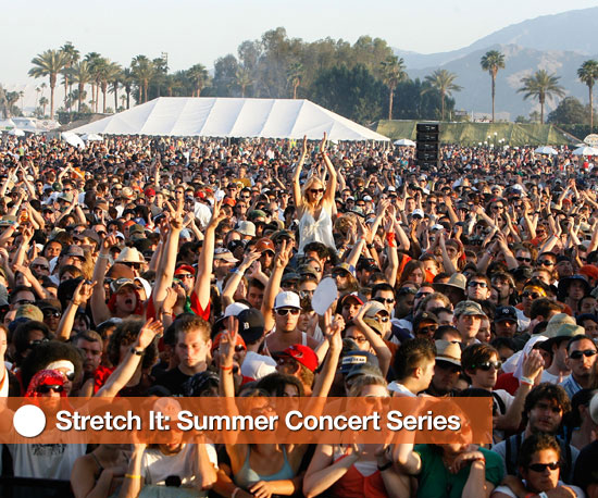 Stretches to Help You Survive Summer Concerts Stretches to Help You Survive Summer Concerts