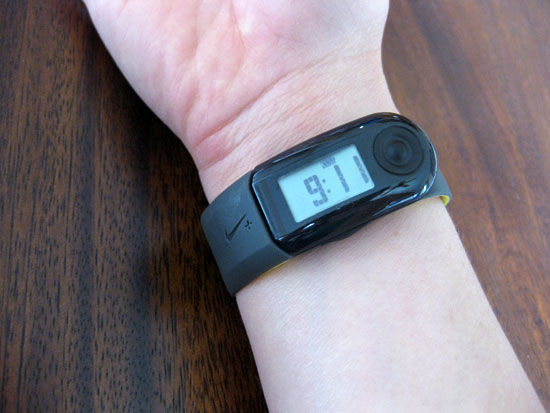Front of Nike+ Sportband Front of Nike+ Sportband