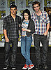 Photo of Twilight Cast Members Kristen Stewart and Robert Pattinson and Skinny Jeans Exercise Class