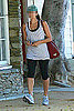 Eva Mendes Leaving Gym