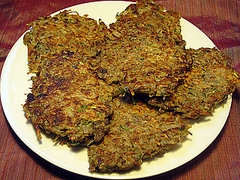 Healthy Dinner Idea: Zucchini Latkes