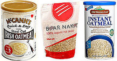 A Comparison of Steel Cut Oats, Old-Fashioned Oats, and Quick Oats