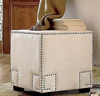 Steal of the Day: JCPenney Canvas Cube Ottoman