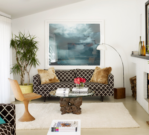 Get the Look: Bright Modern Living Room