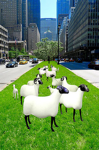 First Ever, Large-Scale Outdoor Exhibiton of Claude and Francois-Xavier Lalanne’s Sculptures to Debut on Park Avenue