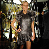 Diane Kruger at the Roberto Cavalli boutique opening