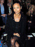 Thandie Newton, beautiful as always at the Stella McCartney show