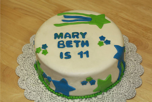 Shooting Star Cake