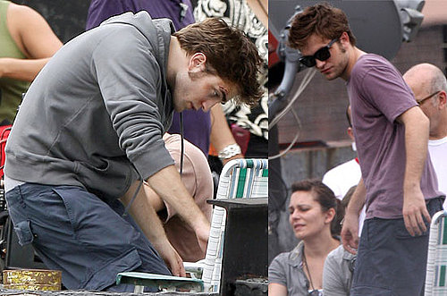 Photos Of Robert Pattinson Filming Remember Me, His Aunt Discusses His Rumoured Romance With Twilight Costar Kristen Stewart