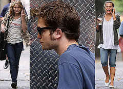 Photos Of Robert Pattinson, Emilie De Ravin and Lena Olin Taking A Break From Remember Me. Sacha Baron Cohen aka Bruno Wants Rob