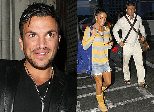 Photos of Katie Price and Alex Reid at Heathrow Plus Peter Andre and His Interview With News of the World's Fabulous Magazine