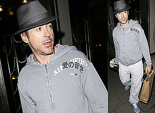 Photos Of Robert Downey Jr Leaving Claridge's Hotel In London