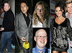 Photos Of Katie Price At David Walliams' Birthday Party With Geri Halliwell, Matt Lucas, James Corden