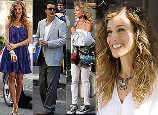 Gallery Of Photos Of Sarah Jessica Parker, Chris Noth, Patricia Field On Set In New York For Sex and the City 2
