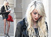 Taylor Momsen on Gossip Girl Set