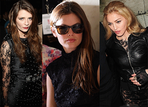 Photos Of Celebs including Madonna, Lady GaGa, Rachel Bilson, Mischa Barton, Katy Perry At New York Fashion Week