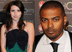Photos Of Emma Roberts and Noel Clarke At The Virgin Media Shorts Event Where Luke Snellin Won For His Short Film "Mixtape"