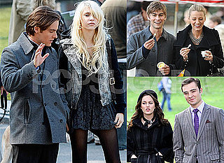 Gallery of Pictures of Kevin Zegers Filming Gossip Girl with Taylor Momsen, Blake Lively, Ed Westwick, Chace Crawfor, Leighton