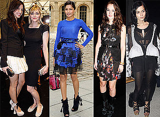 Gallery of Pictures of Celebrities At Paris Fashion Week Including Leighton Meester, Daisy Lowe, Leigh Lezark, Dita von Teese