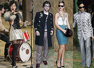 Photos of Lily Allen Performing At Chanel Paris Fashion Week Show, Sean Lennon At Chanel Show, Prince At Chanel Show, Rihanna
