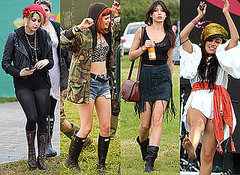 Photos of Daisy Lowe, Peaches Geldof, Pixie Geldof at Glastonbury 2009 Photos of Daisy Lowe, Peaches Geldof, Pixie Geldof at Glastonbury 2009