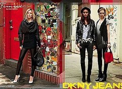 Hilary Duff for DKNY Jeans shot by The Sartorialist, Scott Schuman