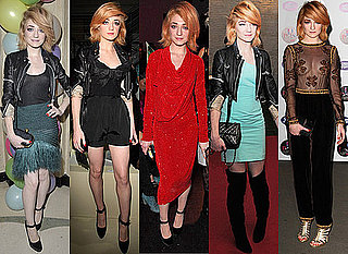 Photos of Nicola Roberts at London Fashion Week Spring 2010