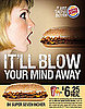 Burger King Will Blow Your Mind Ad in Singapore