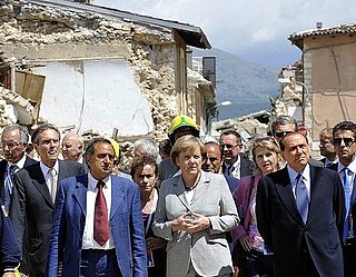 Front Page: World Leaders Arrive in Italy For G8 Summit