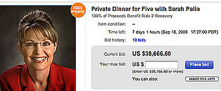 Bid on eBay to Have Dinner With Sarah Palin!