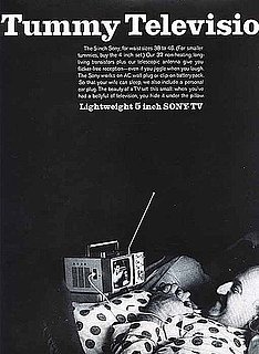 1965 Ad For the Tummy Television