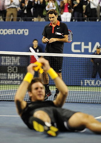 Front Page: Federer Gives Up US Open Finals