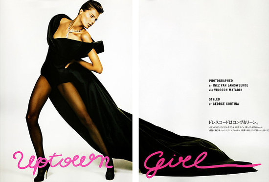 Daria Werbowy does Vogue Nippon-april 09