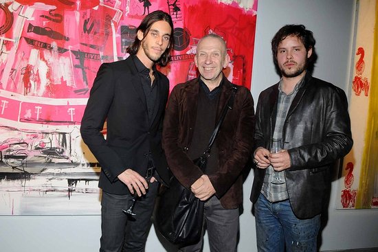 Vladimir Restoin Roitfeld, Jean Paul Gaultier, Nicolas Pol Vladimir Restoin Roitfeld, Jean Paul Gaultier, Nicolas Pol