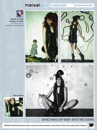 Full Look: Steven Meisel Spoofs Twitter for Vogue Italia December 2009 with "Meiselpic" Full Look: Steven Meisel Spoofs Twitter for Vogue Italia December 2009 with "Meiselpic"