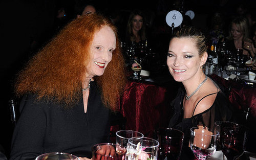 Grace Coddington, Kate Moss
Grace Coddington, Kate Moss
