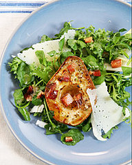 Fast & Easy Dinner: Pear Salad with Bacon and Sherry-Wine Vinaigrette