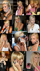 Paris Hilton's Cell Phone Evolution Paris Hilton's Cell Phone Evolution